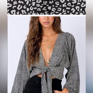 Princess Polly tie top